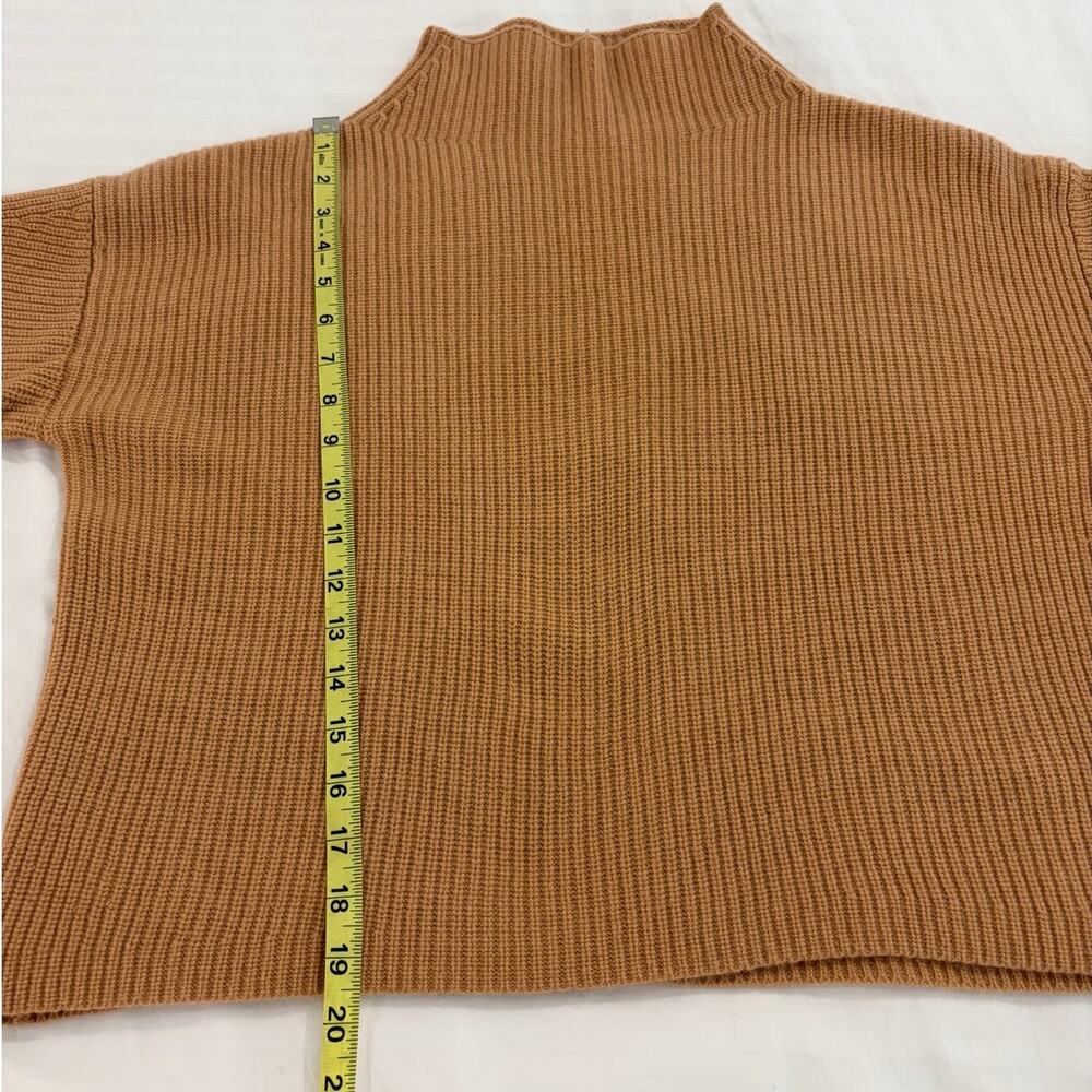 A.L.C. Helena Mock Neck Lambs Wool Cashmere Sweater - Picture 6 of 10